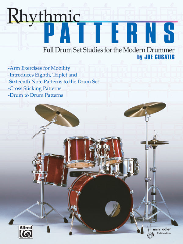 Rhythmic Patterns: Full Drum Set Studies for the Modern Drummer Sheet Music Preview