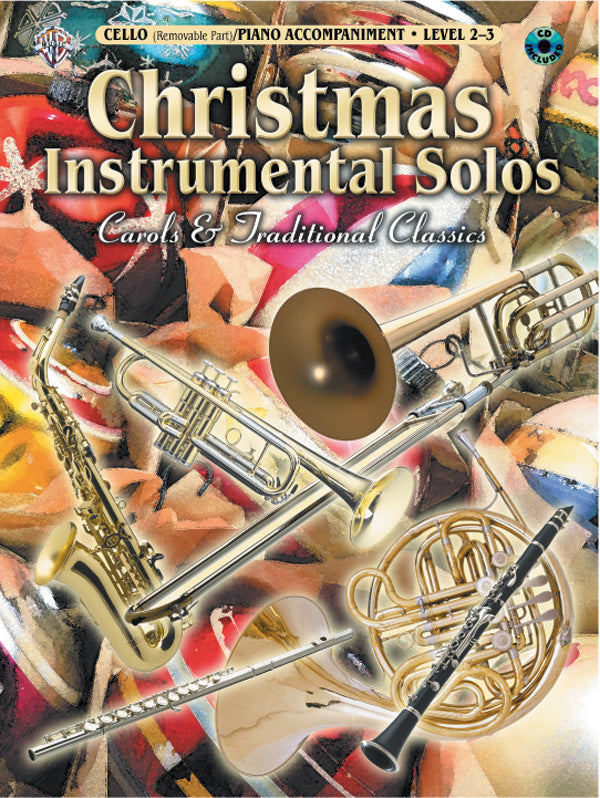 Christmas Instrumental Solos: Carols & Traditional Classics for Strings Cover Image