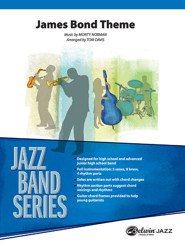 James Bond Theme: E-flat Alto Saxophone Sheet Music Preview