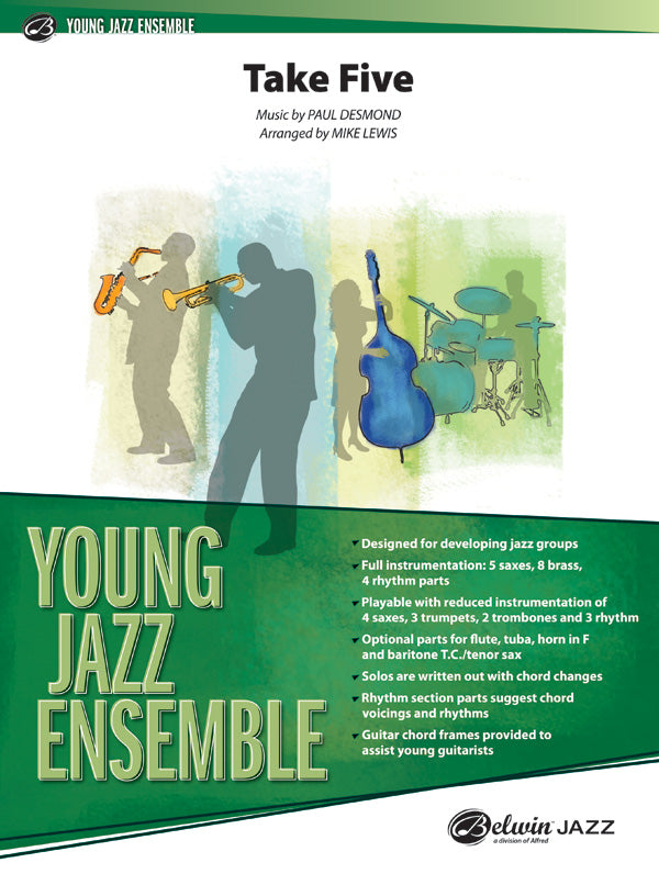 Take Five: 2nd B-flat Trumpet Sheet Music Preview