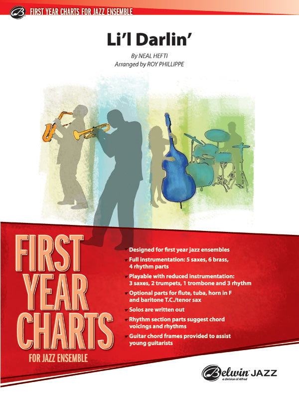 Li'l Darlin': String Bass Sheet Music Preview