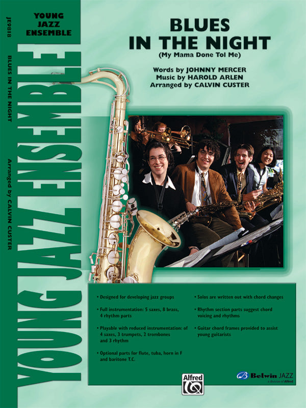 Blues in the Night: 1st F Horn Sheet Music Preview