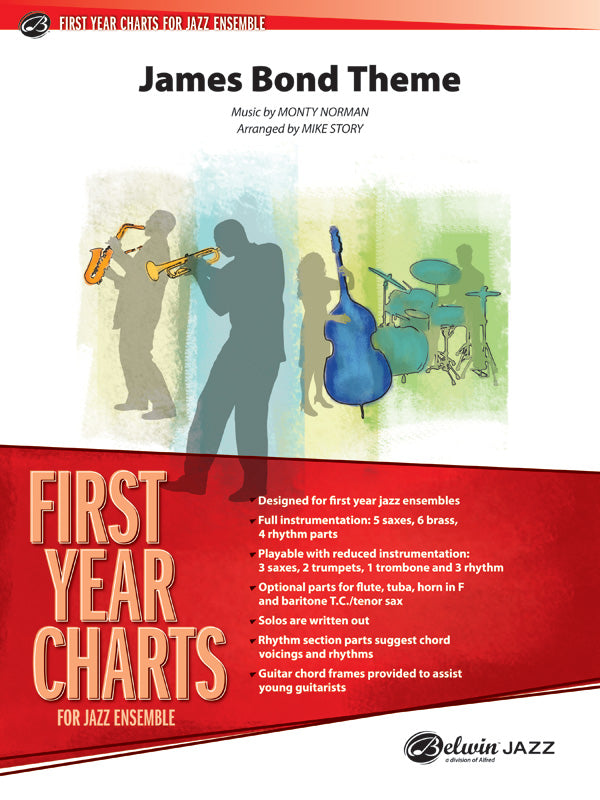 James Bond Theme: String Bass Sheet Music Preview