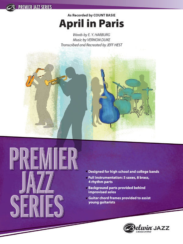 April in Paris: 3rd B-flat Trumpet Sheet Music Preview