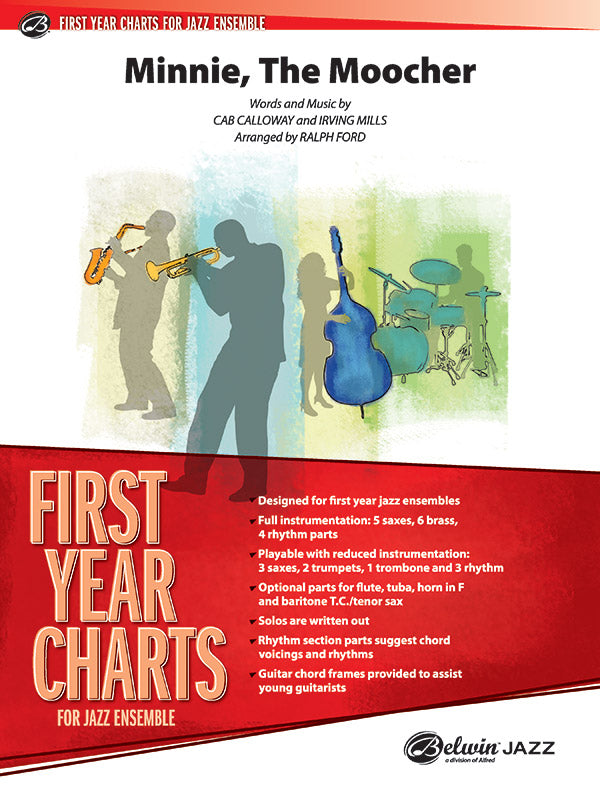 Minnie the Moocher: 3rd B-flat Trumpet Sheet Music Preview