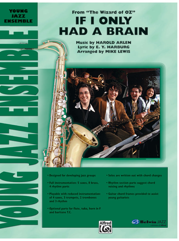 If I Only Had a Brain: E-flat Alto Saxophone Sheet Music Preview
