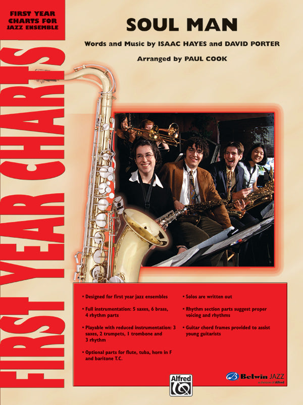 Soul Man: Piano Accompaniment Sheet Music Preview