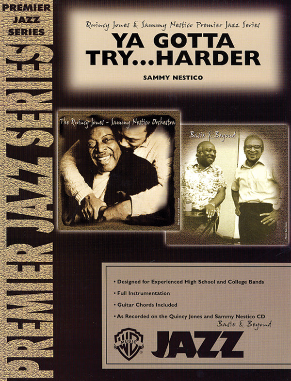 Ya Gotta Try ... Harder: Score Sheet Music Preview