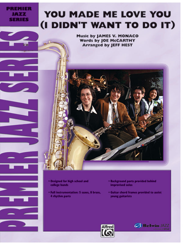 You Made Me Love You (I Didn't Want to Do It): 1st B-flat Trumpet Sheet Music Preview