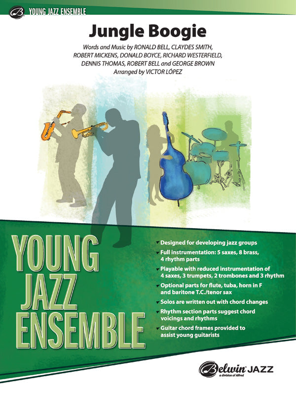 Jungle Boogie: 4th Trombone Sheet Music Preview