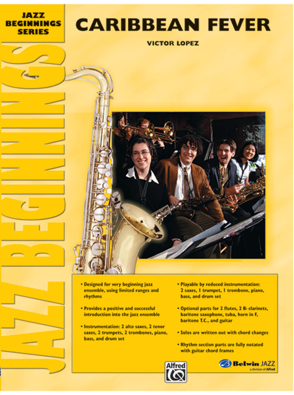 Caribbean Fever: 1st B-flat Clarinet Sheet Music Preview