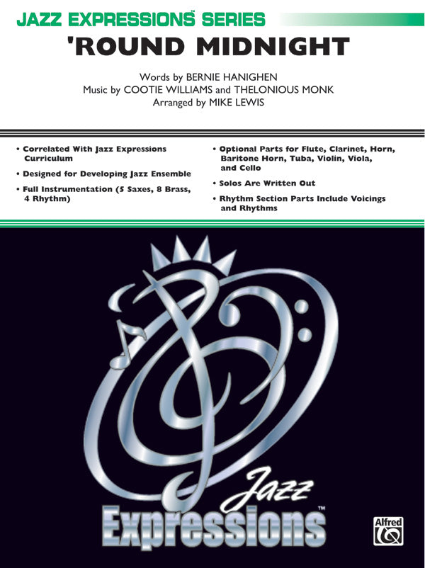 'Round Midnight: 3rd B-flat Trumpet Sheet Music Preview