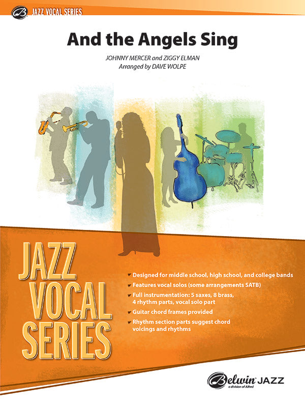 And the Angels Sing: Drums Sheet Music Preview