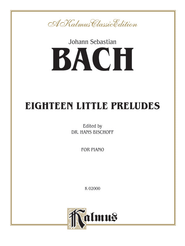 Eighteen Little Preludes Cover Image