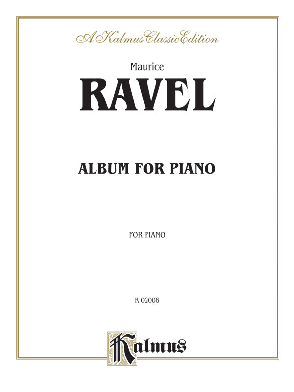 Album for Piano Cover Image