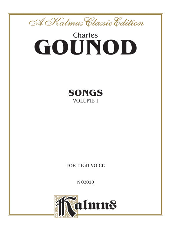Songs, Volume I Cover Image