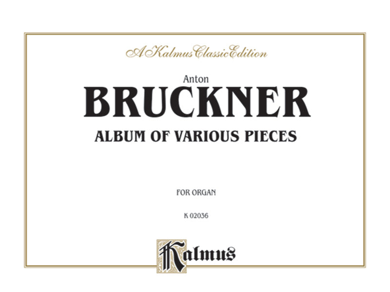 Album of Various Pieces Cover Image