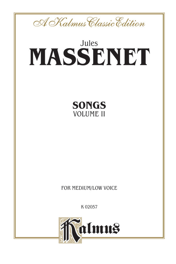 Songs, Volume II Cover Image