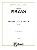 Twelve Little Duets, Opus 38 Cover Image