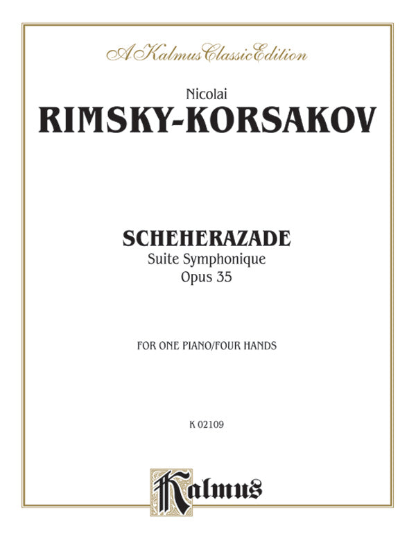 Scheherazade (Suite Symphonique, Opus 35) Cover Image