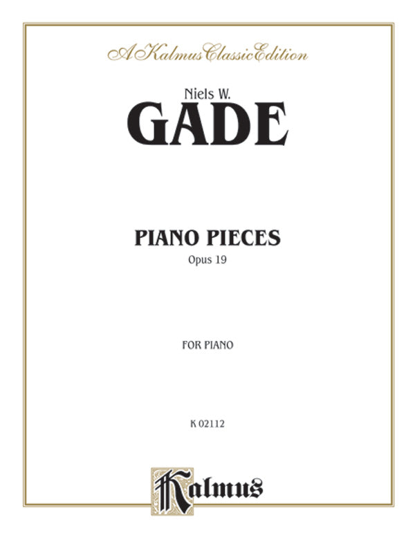 Piano Pieces, Opus 19 Cover Image