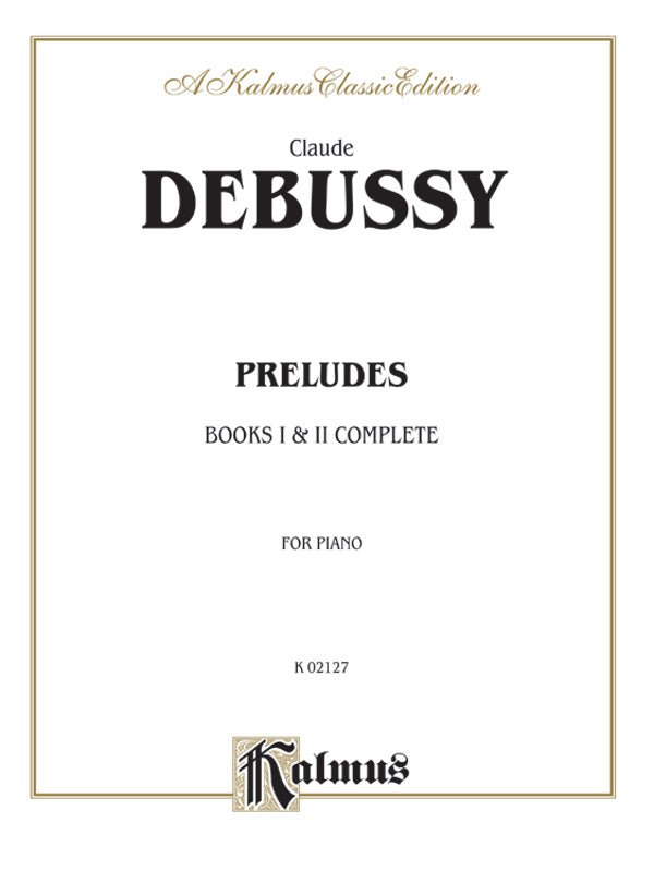 Preludes, Books I & II Complete Cover Image