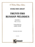 Twenty-Two Russian Melodies, Volume 2, Nos. 13-22 Cover Image
