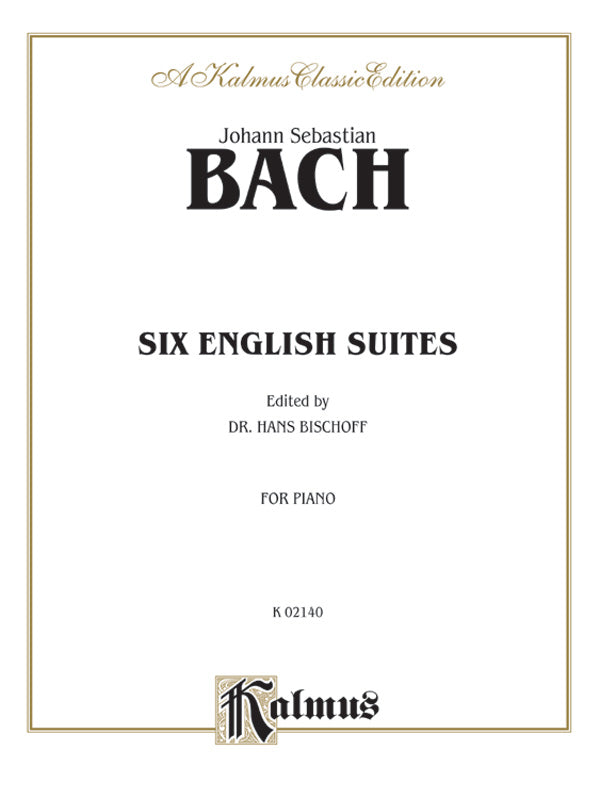 Six English Suites Cover Image