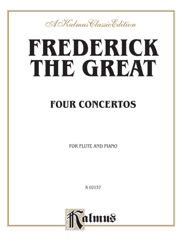 Four Concertos for Flute and Piano Cover Image