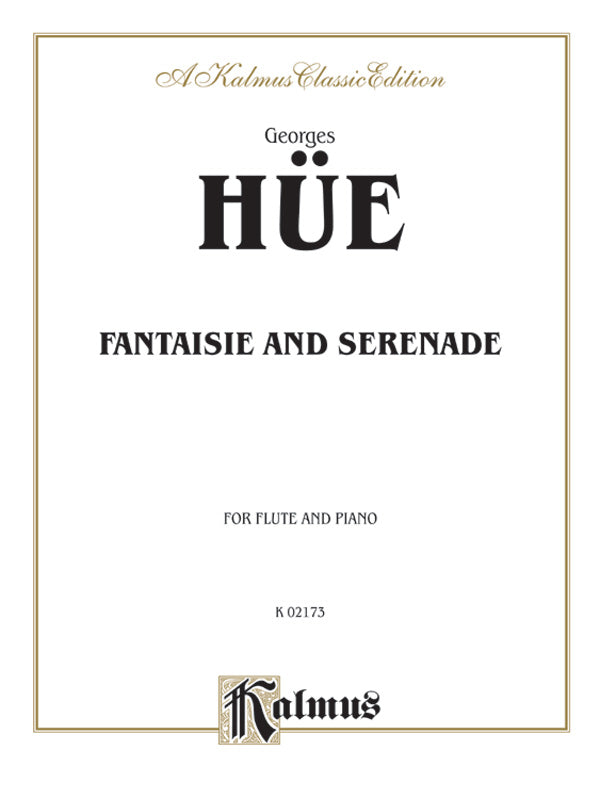 Fantaisie and Serenade Cover Image
