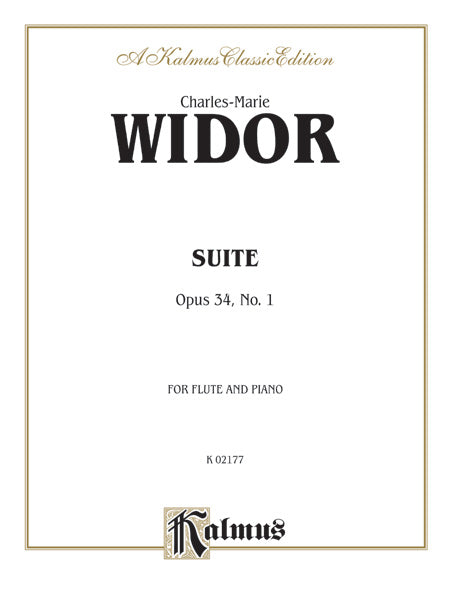 Suite, Opus 34, No. 1 Cover Image