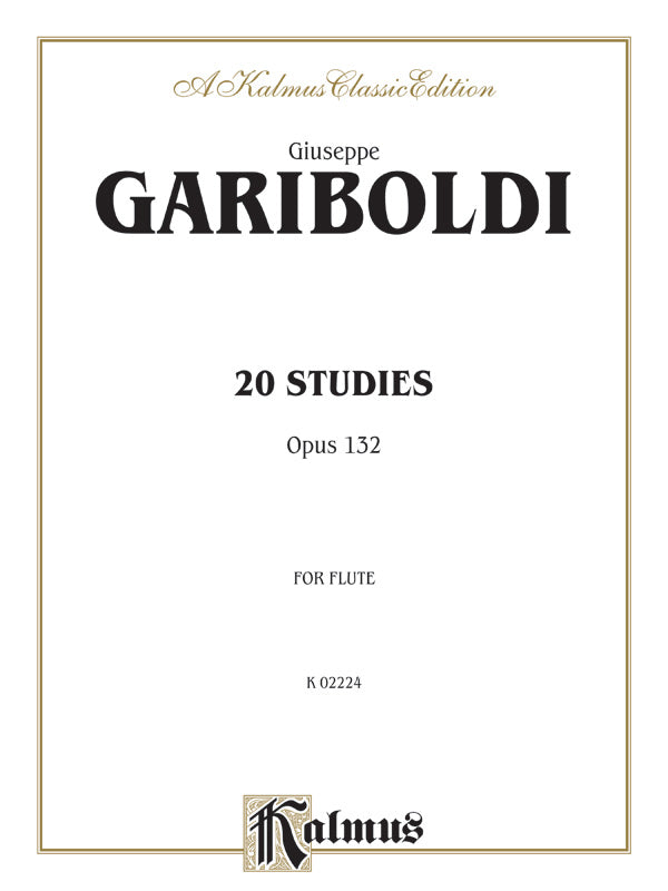 20 Studies, Opus 132 Cover Image