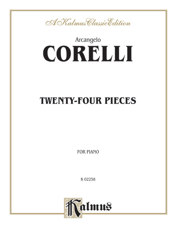 Twenty-Four Pieces Cover Image