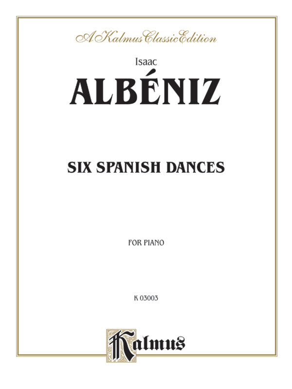 Six Spanish Dances Cover Image