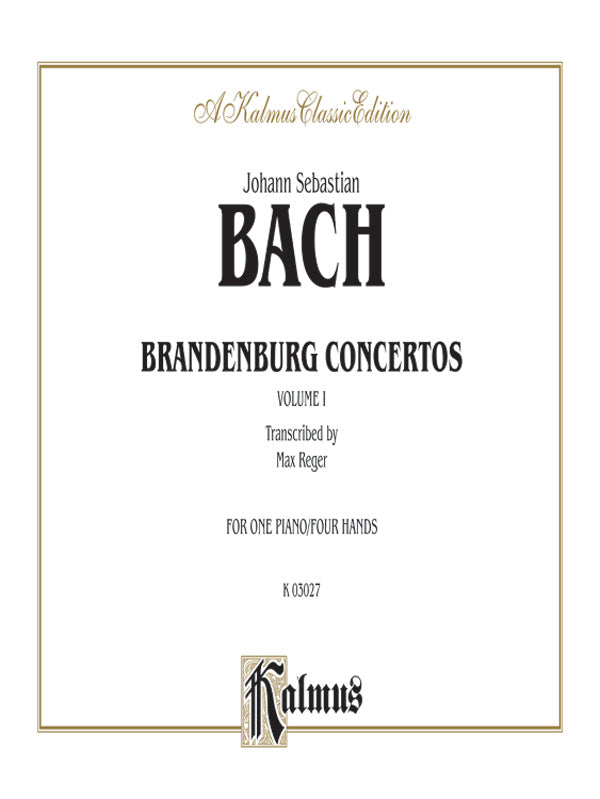 Brandenburg Concertos, Volume I Cover Image