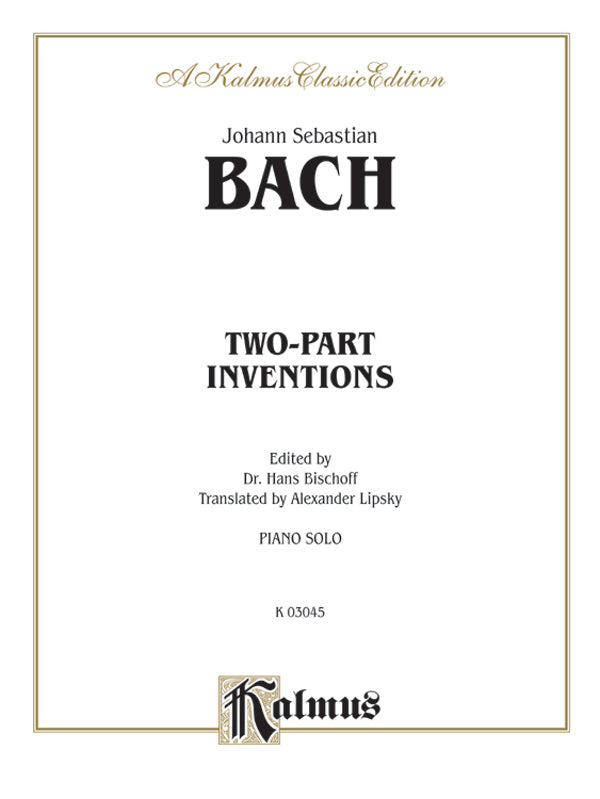 Two-Part Inventions Cover Image