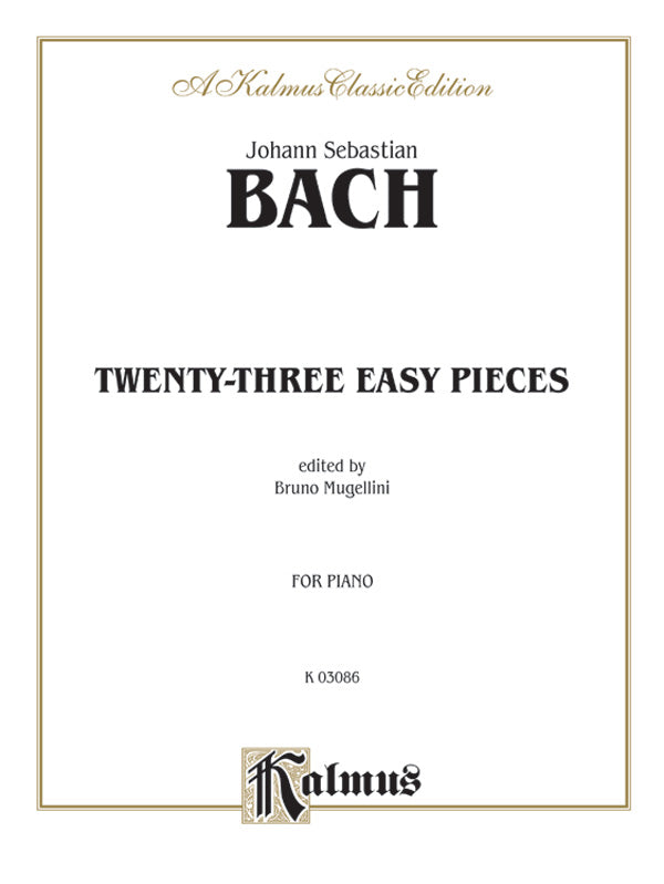 Twenty-three Easy Pieces Cover Image