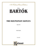 Two Roumanian Dances, Opus 8A Cover Image