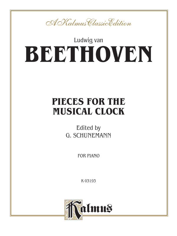 Pieces for the Musical Clock Cover Image