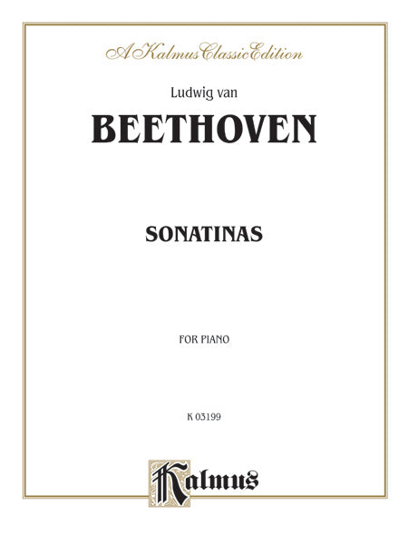 Beethoven: Sonatinas, Complete Sheet Music Preview