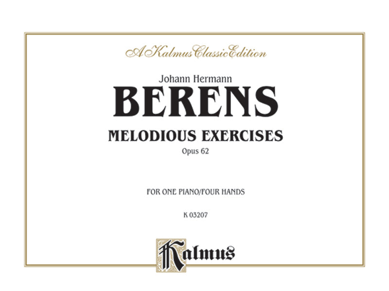 Melodious Exercises, Opus 62 Cover Image