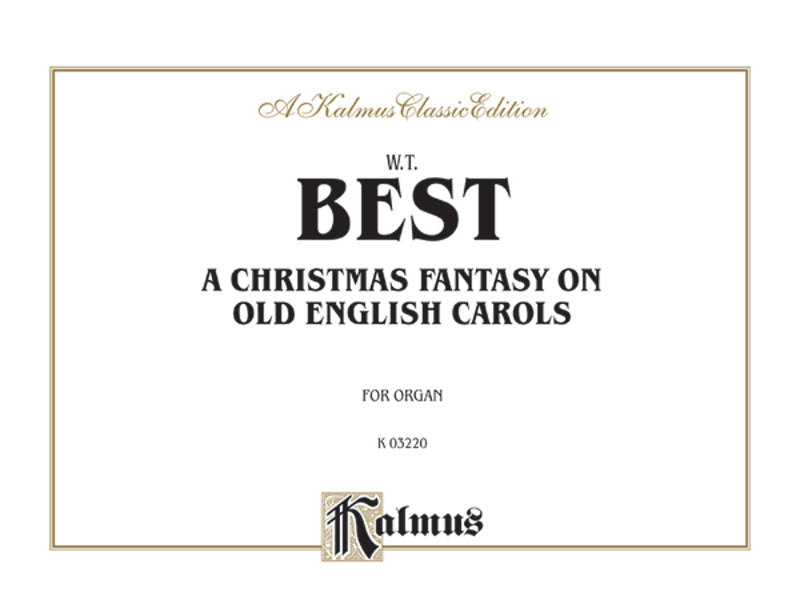 A Christmas Fantasia on Old English Carols Cover Image