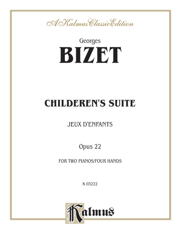 Children's Suite (Jeux D'Enfants) Cover Image