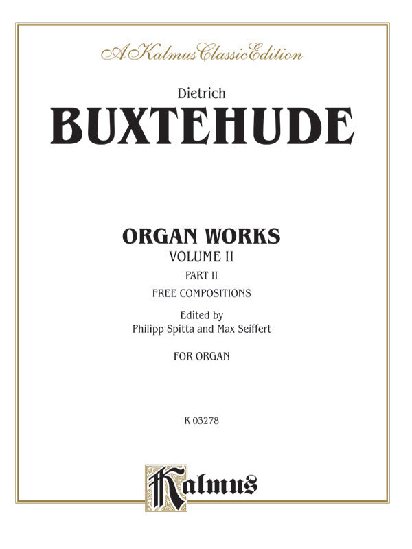 Organ Works, Volume II, Part II Cover Image
