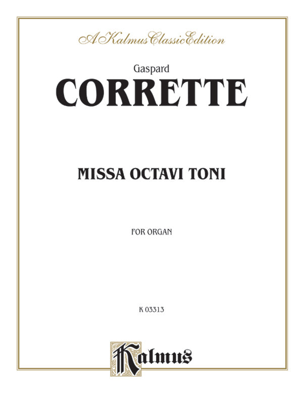 Missa Octavi Toni Cover Image