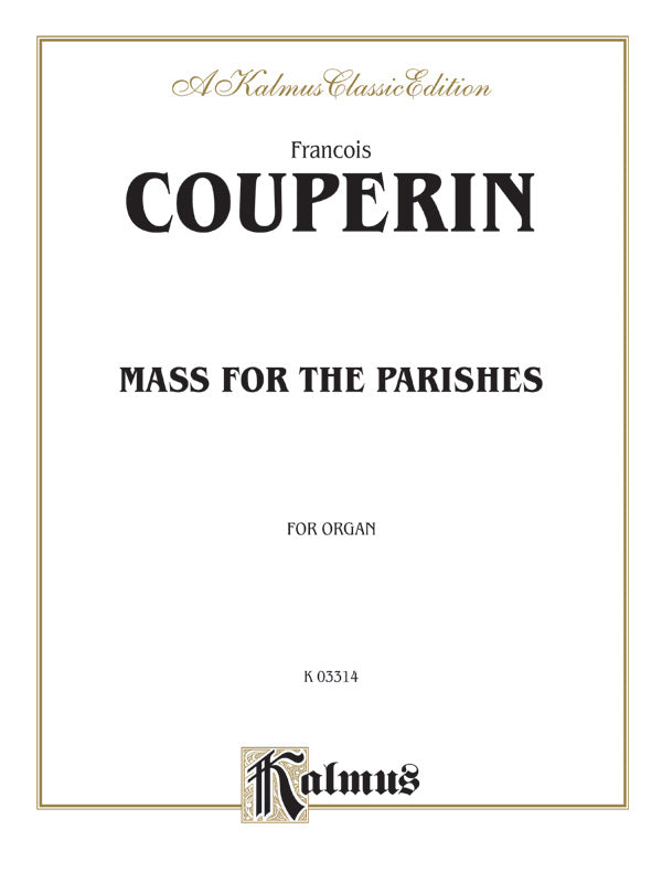 Couperin: Mass for the Parishes Sheet Music Preview