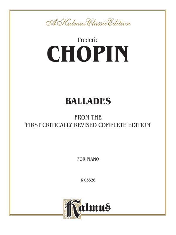 Ballades Cover Image
