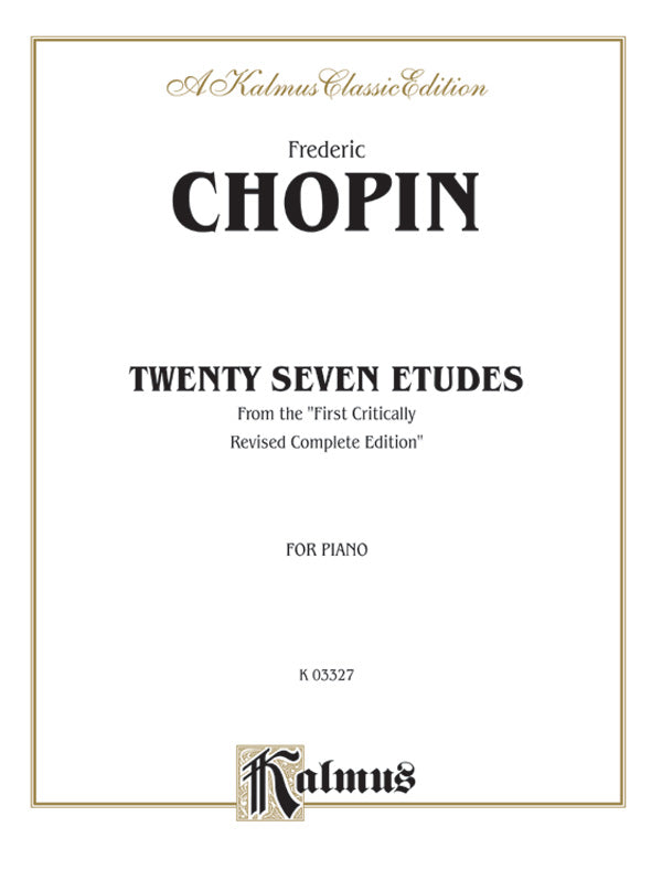 27 Etudes Cover Image