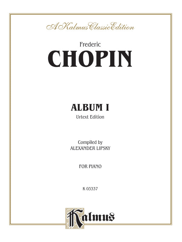 Chopin: Album I (Ed. Hermann Scholtz) Sheet Music Preview