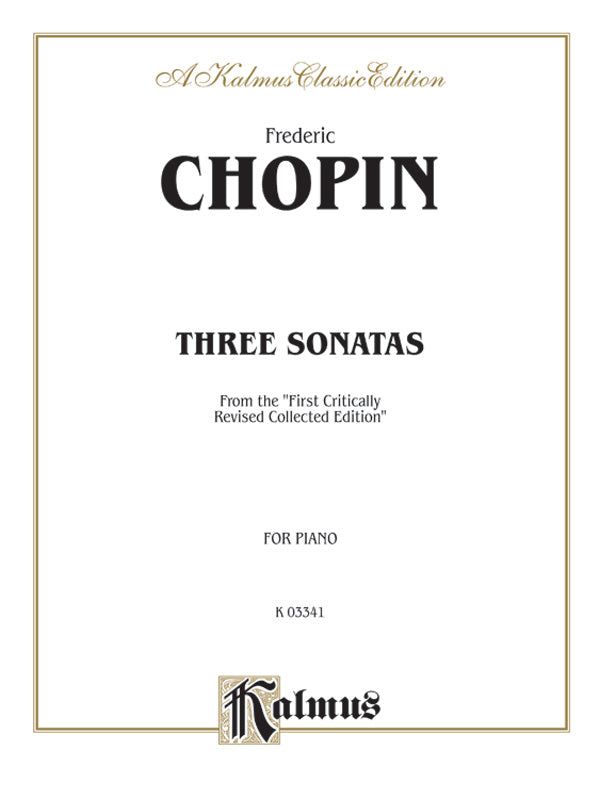 Three Sonatas Cover Image